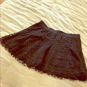 🛼 BCBG 🛼 Black Lace Skirt.